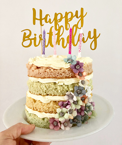 rainbow cake